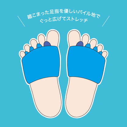 セサミストリート 足指すっきりソックス