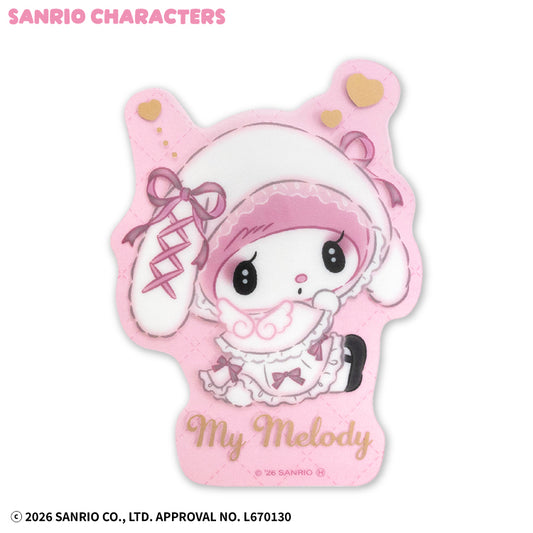 サンリオキャラクターズ ステッカー(クリア) 月夜のメロクロ