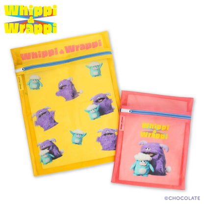 【予約販売】ホイッピ&ラッピ コラボ 洗濯ネット2P
