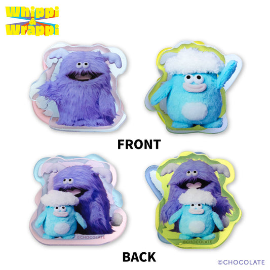 【予約販売】ホイッピ&ラッピ コラボ アクリルクリップ2P