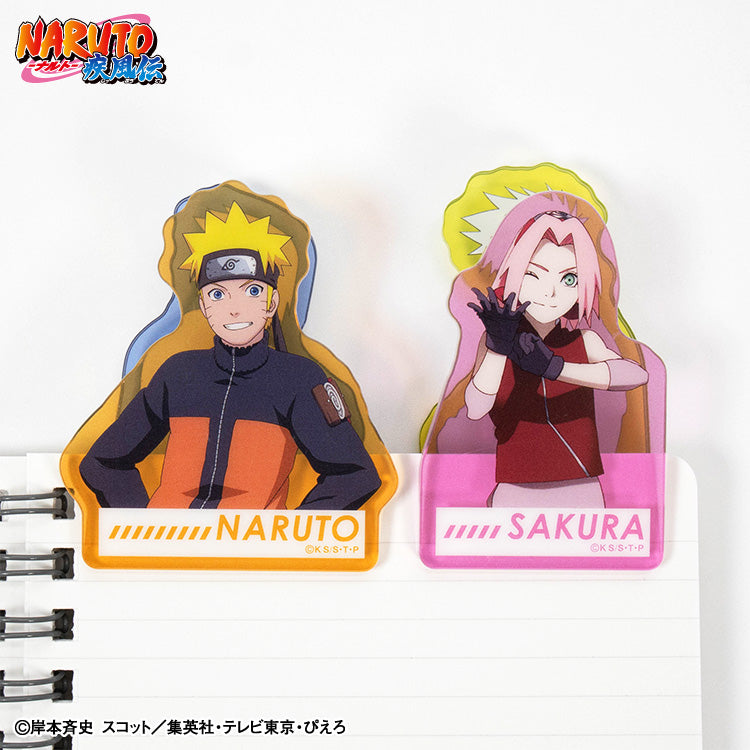 予約販売】NARUTO-ナルト- 疾風伝 アクリルクリップ2P – サンキューマート
