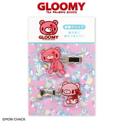 【予約販売】いたずらぐまのグルーミー アクリル前髪クリップ