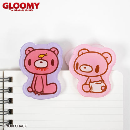 【予約販売】いたずらぐまのグルーミー アクリルクリップ2P