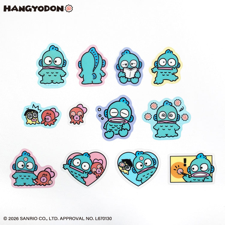 【予約販売】ハンギョドン フレークステッカー