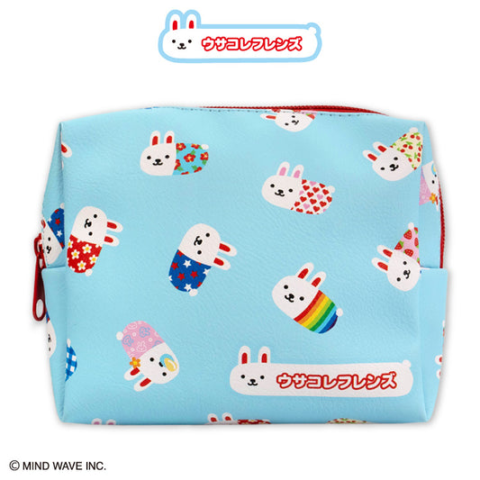 【予約販売】ウサコレフレンズ 箱型ポーチ