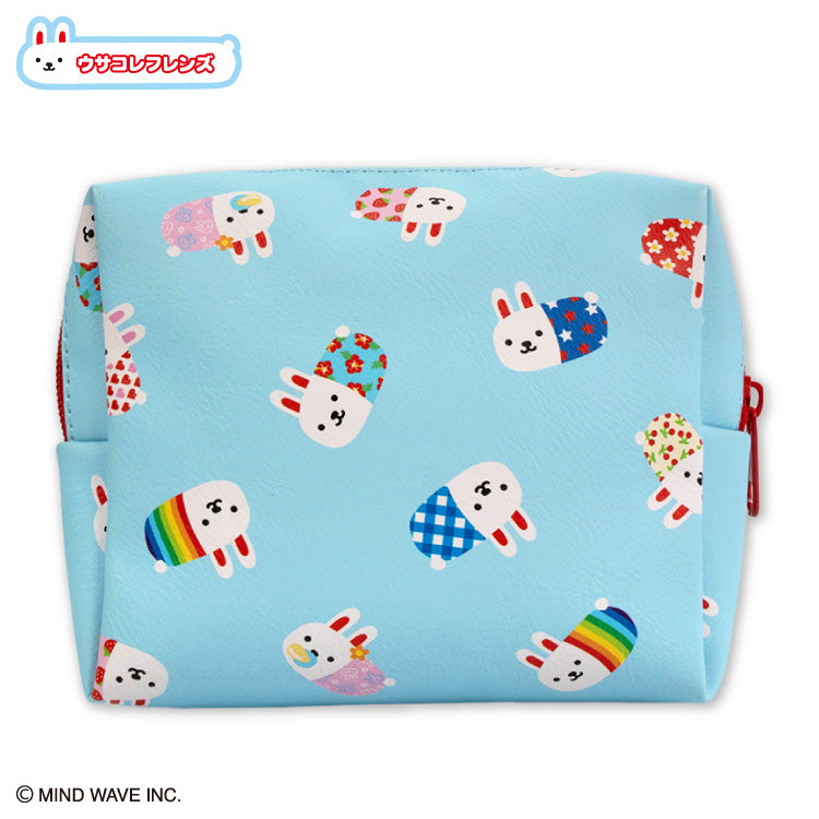 【予約販売】ウサコレフレンズ 箱型ポーチ