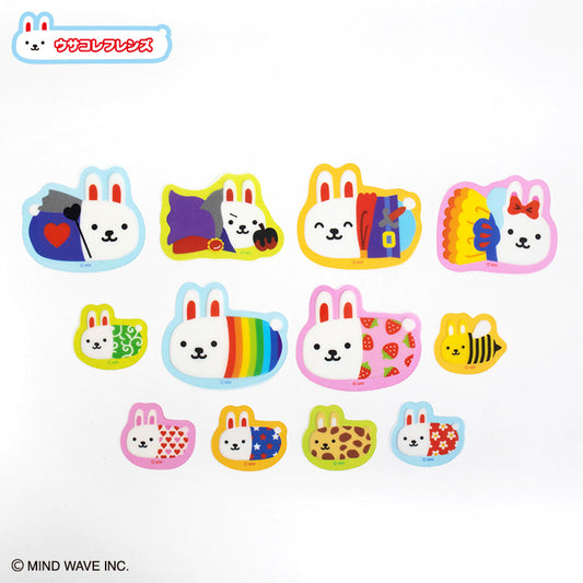 【予約販売】ウサコレフレンズ フレークステッカー