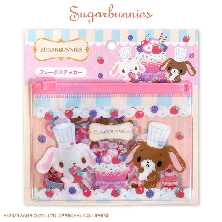 【予約販売】シュガーバニーズ フレークステッカー