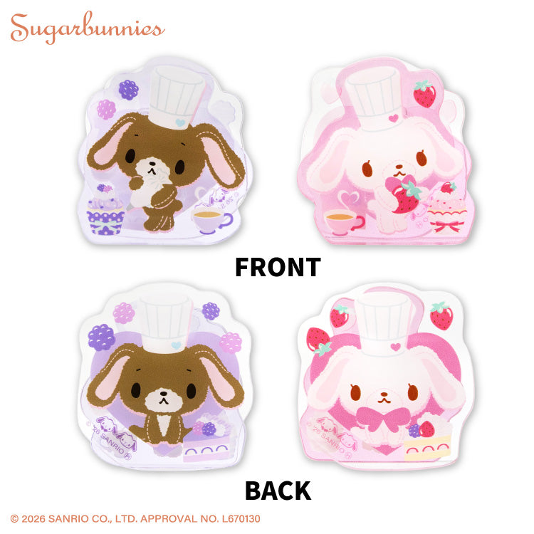 【予約販売】シュガーバニーズ アクリルクリップ2P