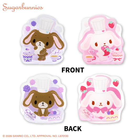 【予約販売】シュガーバニーズ アクリルクリップ2P