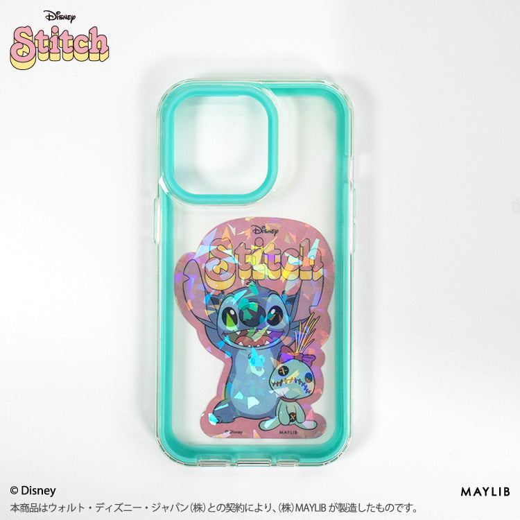 【予約販売】スティッチ ステッカー(クリア)