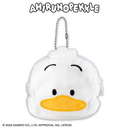 【予約販売】あひるのペックル ダイカットポーチ