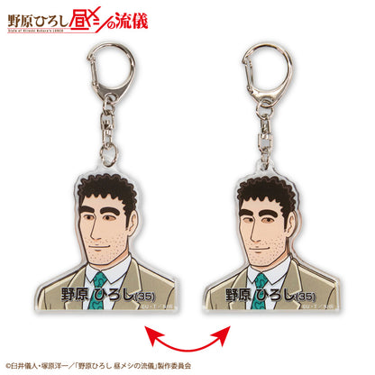 【予約販売】野原ひろし 昼メシの流儀 目が合うアクリルキーホルダー