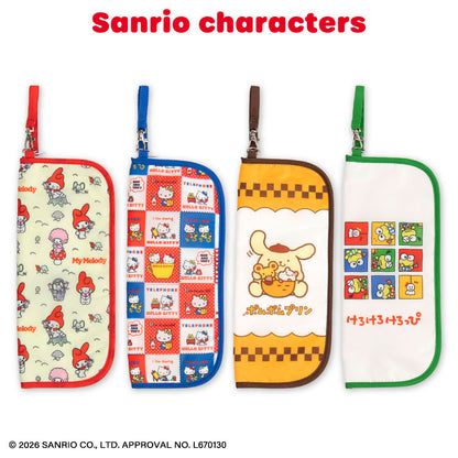 サンリオキャラクターズ レトロデザイン 折りたたみ傘ポーチ