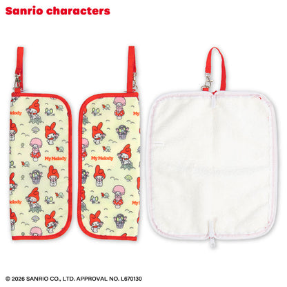サンリオキャラクターズ レトロデザイン 折りたたみ傘ポーチ