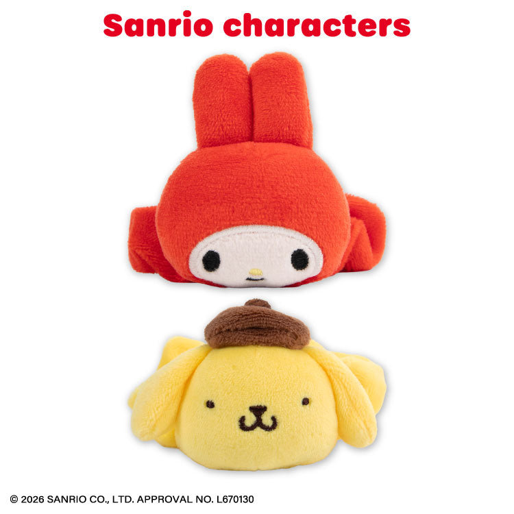 予約商品】サンリオキャラクターズ レトロデザイン ぬいぐるみヘアゴム
