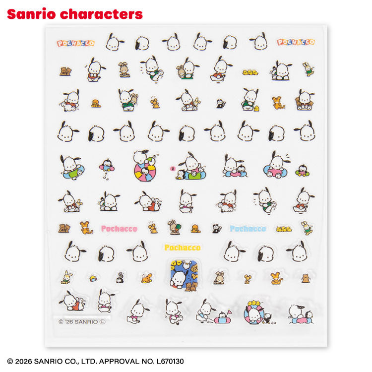 サンリオキャラクターズ レトロデザイン ネイルパーツシール
