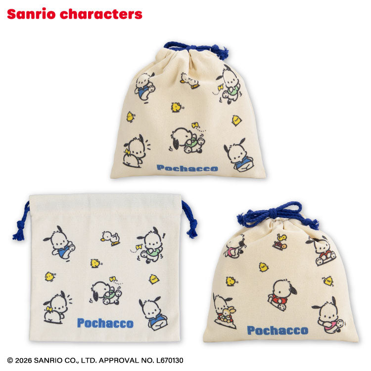予約商品】サンリオキャラクターズ レトロデザイン 巾着 – サンキュー