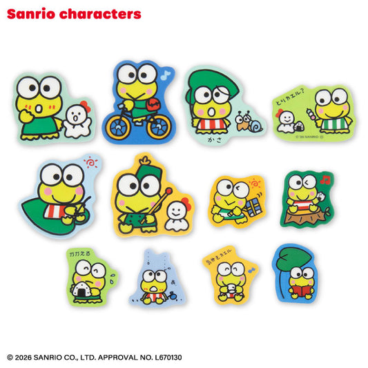 【予約商品】サンリオキャラクターズ レトロデザイン フレークステッカー