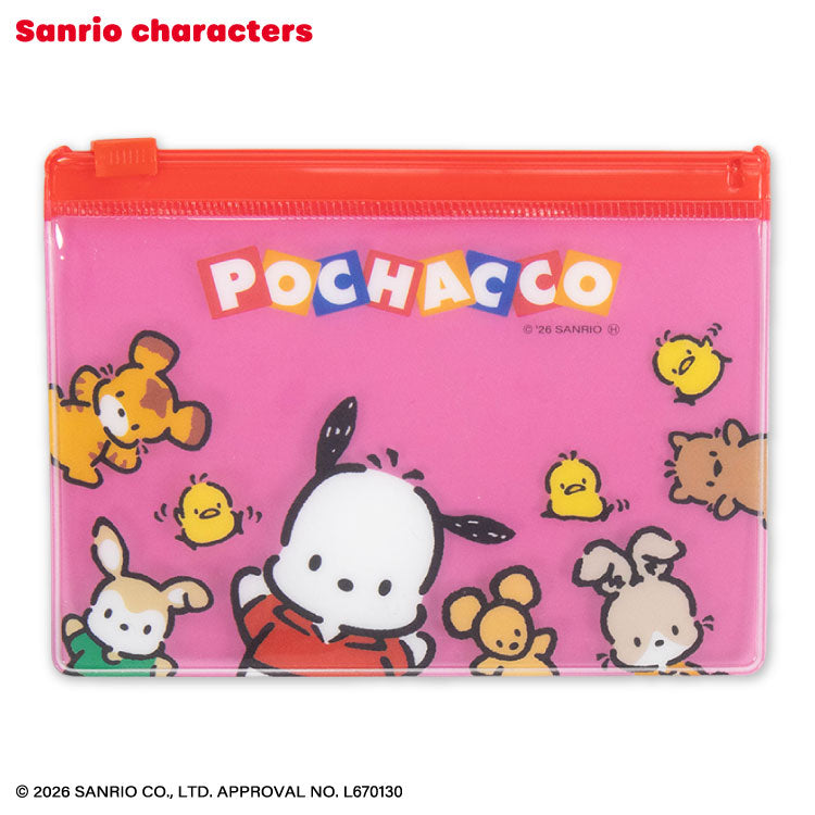 サンリオキャラクターズ レトロデザイン フレークステッカー