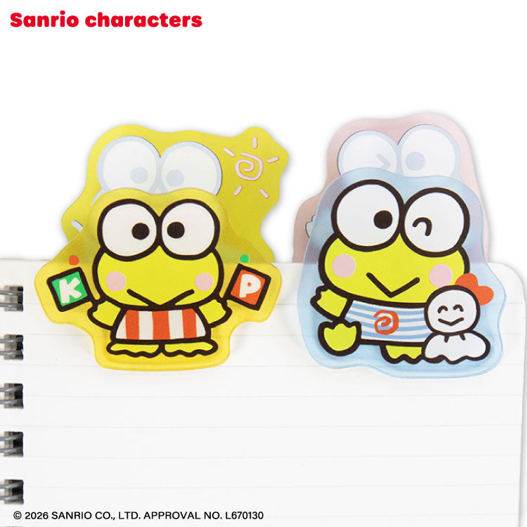 サンリオキャラクターズ レトロデザイン アクリルクリップ2P