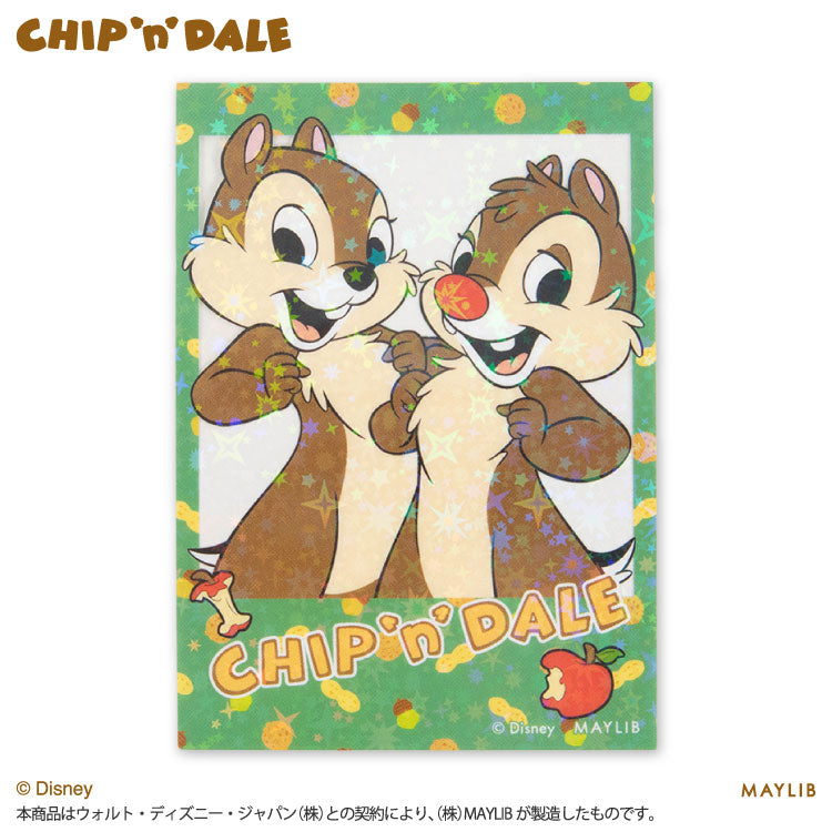 【予約商品】チップ＆デール ステッカー(クリア)