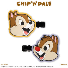 チップ＆デール ラバー前髪クリップ