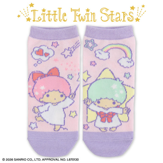 【予約商品】リトルツインスターズ アンクルソックス