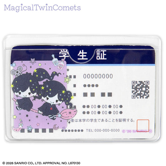 【予約商品】マジカルツインコメッツ 顔隠し学生証ケース2P