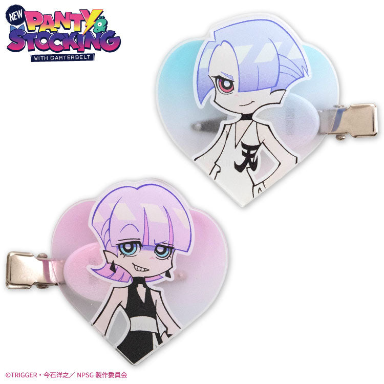 【予約商品】New PANTY ＆ STOCKING with GARTERBELT コラボ アクリル前髪クリップ