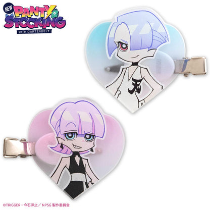 【予約商品】New PANTY ＆ STOCKING with GARTERBELT コラボ アクリル前髪クリップ
