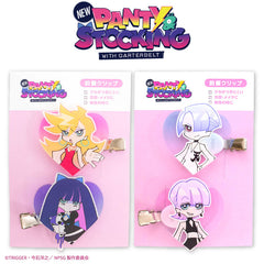 【予約商品】New PANTY ＆ STOCKING with GARTERBELT コラボ アクリル前髪クリップ