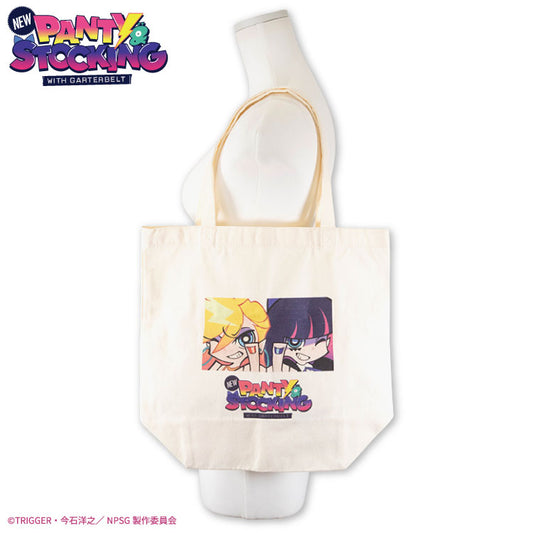 【予約商品】New PANTY ＆ STOCKING with GARTERBELT コラボ トートバッグ