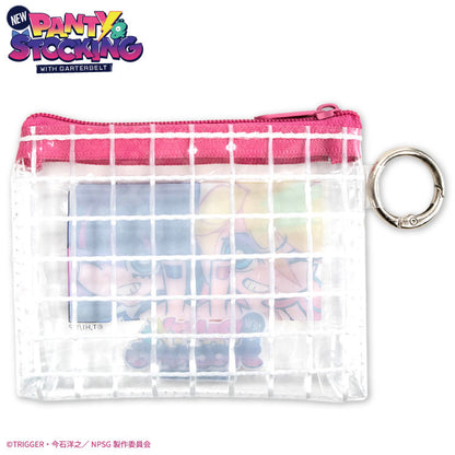 【予約商品】New PANTY ＆ STOCKING with GARTERBELT コラボ クリアメッシュポーチ