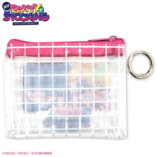 【予約商品】New PANTY ＆ STOCKING with GARTERBELT コラボ クリアメッシュポーチ
