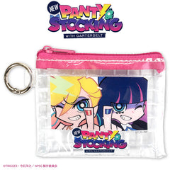 【予約商品】New PANTY ＆ STOCKING with GARTERBELT コラボ クリアメッシュポーチ