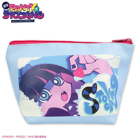 【予約商品】New PANTY ＆ STOCKING with GARTERBELT コラボ 台形ポーチ