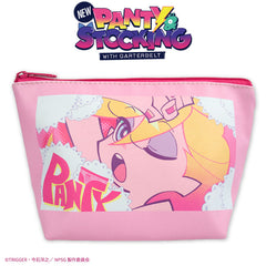 【予約商品】New PANTY ＆ STOCKING with GARTERBELT コラボ 台形ポーチ