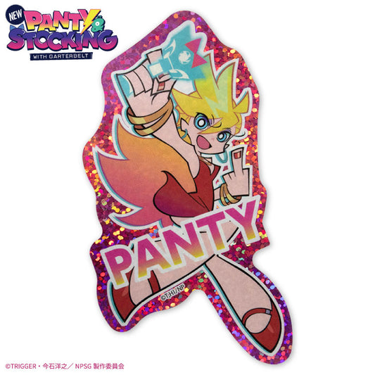 【予約商品】New PANTY ＆ STOCKING with GARTERBELT コラボ ステッカーホログラム