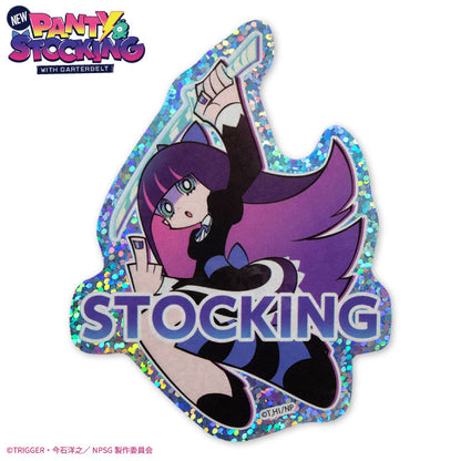 【予約商品】New PANTY ＆ STOCKING with GARTERBELT コラボ ステッカーホログラム