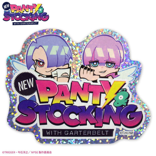 【予約商品】New PANTY ＆ STOCKING with GARTERBELT コラボ ステッカーホログラム