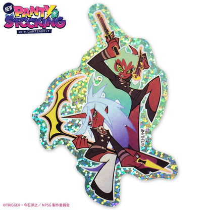 【予約商品】New PANTY ＆ STOCKING with GARTERBELT コラボ ステッカーホログラム