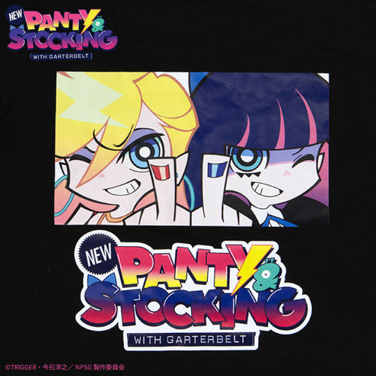 【予約商品】New PANTY ＆ STOCKING with GARTERBELT コラボ Ｔシャツ