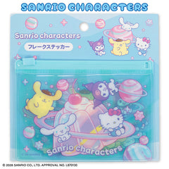 サンリオキャラクターズ フレークステッカー Sweet Planets