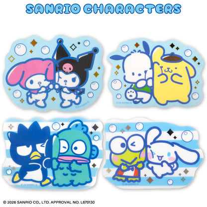 サンリオキャラクターズ ステッカークリア ぷくペタ
