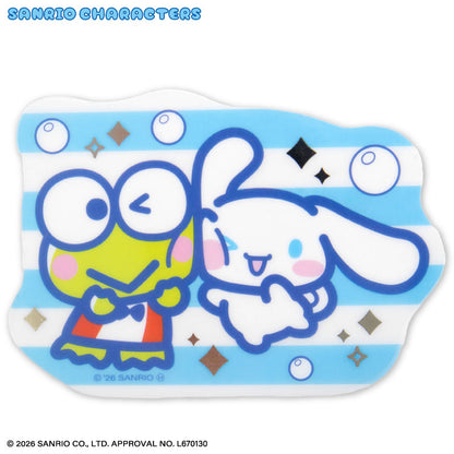 サンリオキャラクターズ ステッカークリア ぷくペタ