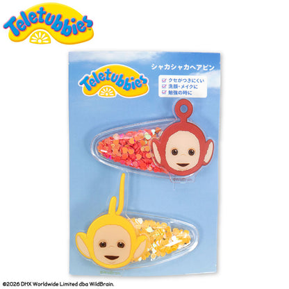 【予約商品】テレタビーズ コラボ  シャカシャカヘアピン