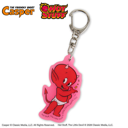 【予約商品】キャスパー/ホットスタッフ コラボ 蓄光アクリルキーホルダー