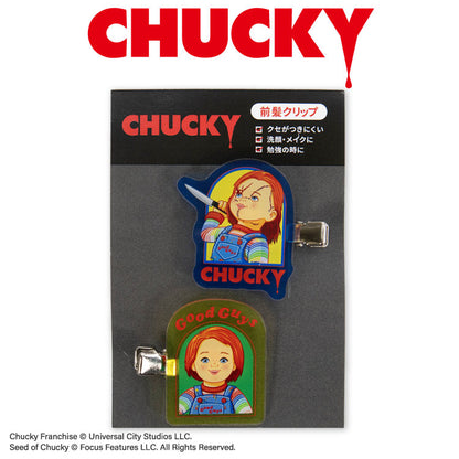 【予約商品】チャッキー コラボ アクリル前髪クリップ