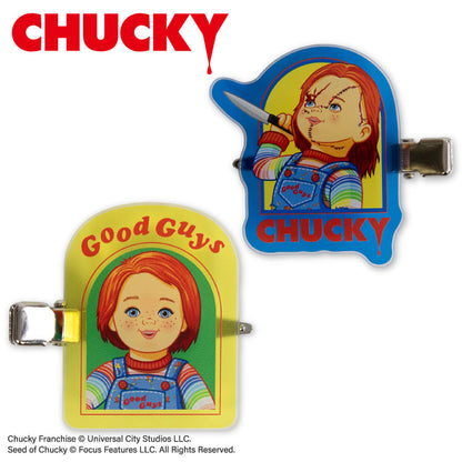 【予約商品】チャッキー コラボ アクリル前髪クリップ